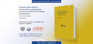 Presentaci&oacute;n de libro v&iacute;a remota