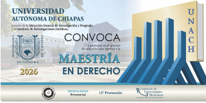 Maestr&iacute;a en Derecho - Convocatoria 2026