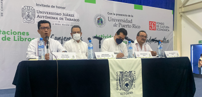 Presentaci&oacute;n de libro inaugura participaci&oacute;n del IIJ-UNACH en la FILUNACH2022