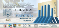 Maestr&iacute;a en Derechos Humanos - Convocatoria 2026